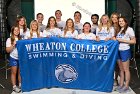 Media Day  Wheaton College Women's Swimming & Diving Media Day 2023-24 . - Photo By: KEITH NORDSTROM : Wheaton, Swimming, Media Day